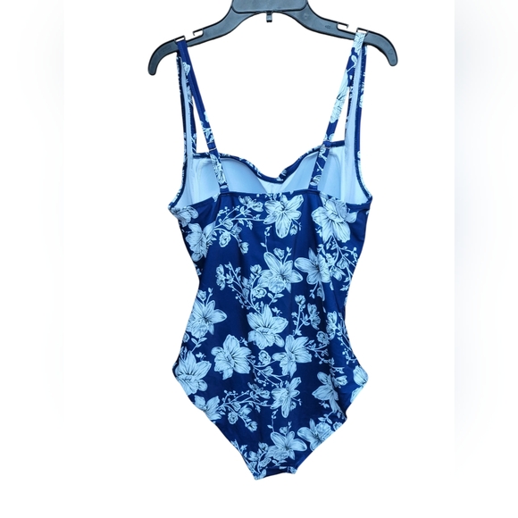 Ekouaer Women's Elegant Inspired Vintage One Piece Pin up Monokinis Swimsuit L. - Picture 4 of 5